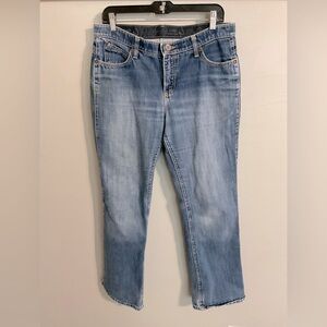 Wrangler Cash No Gap Waistband bootcut jean. Size 9/10